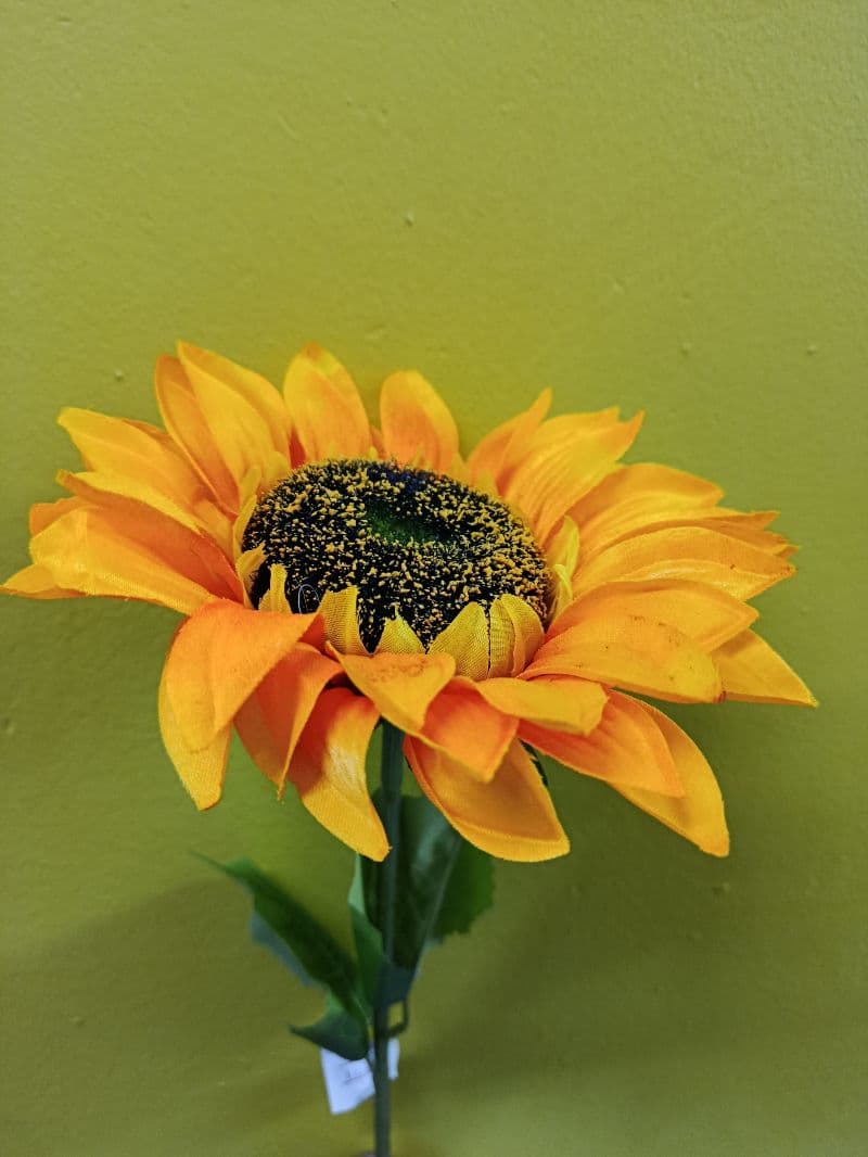 Flor de Girasol Artificial Decorativo