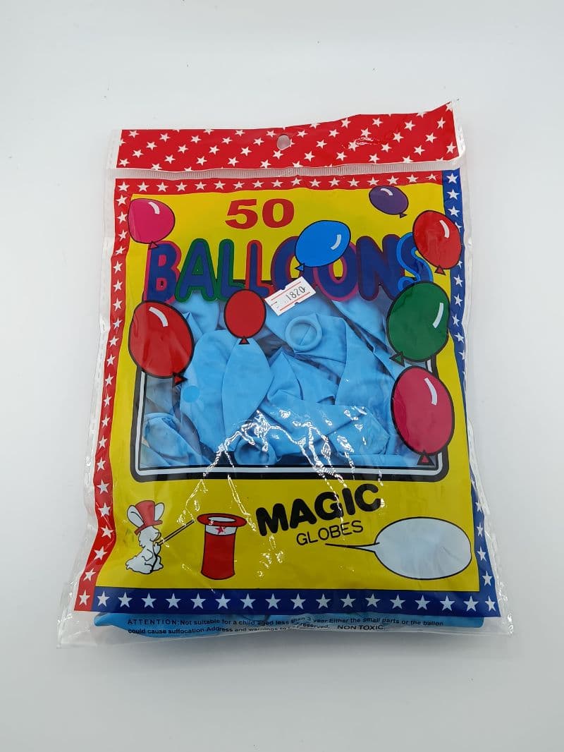 Globos celestes #10 paquete de 50 unidades