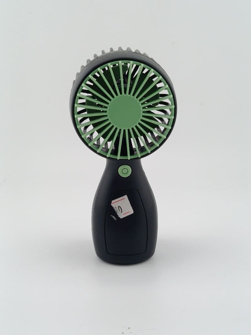 Abanico portátil recargable por USB, 12,5 cm