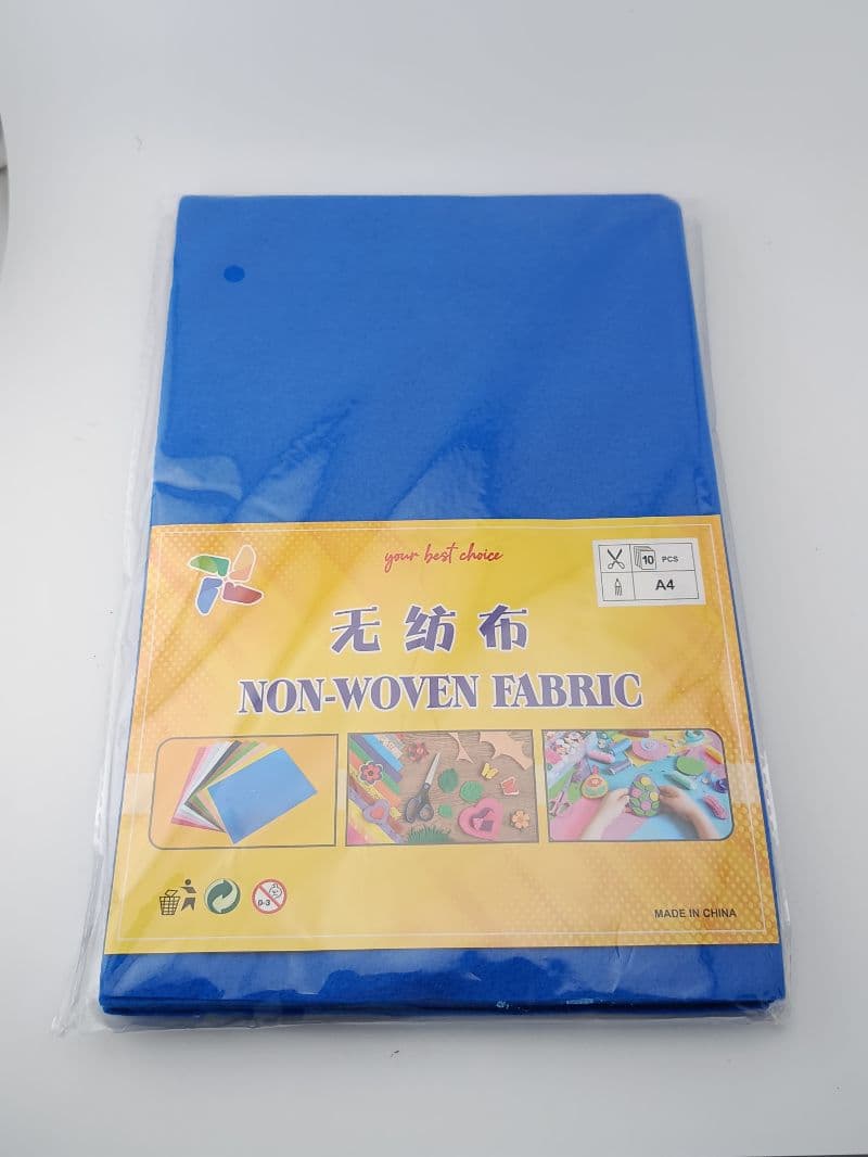 Láminas de Felpa Azul Claro de 20x30 cm (Paquete de 10 unidades)