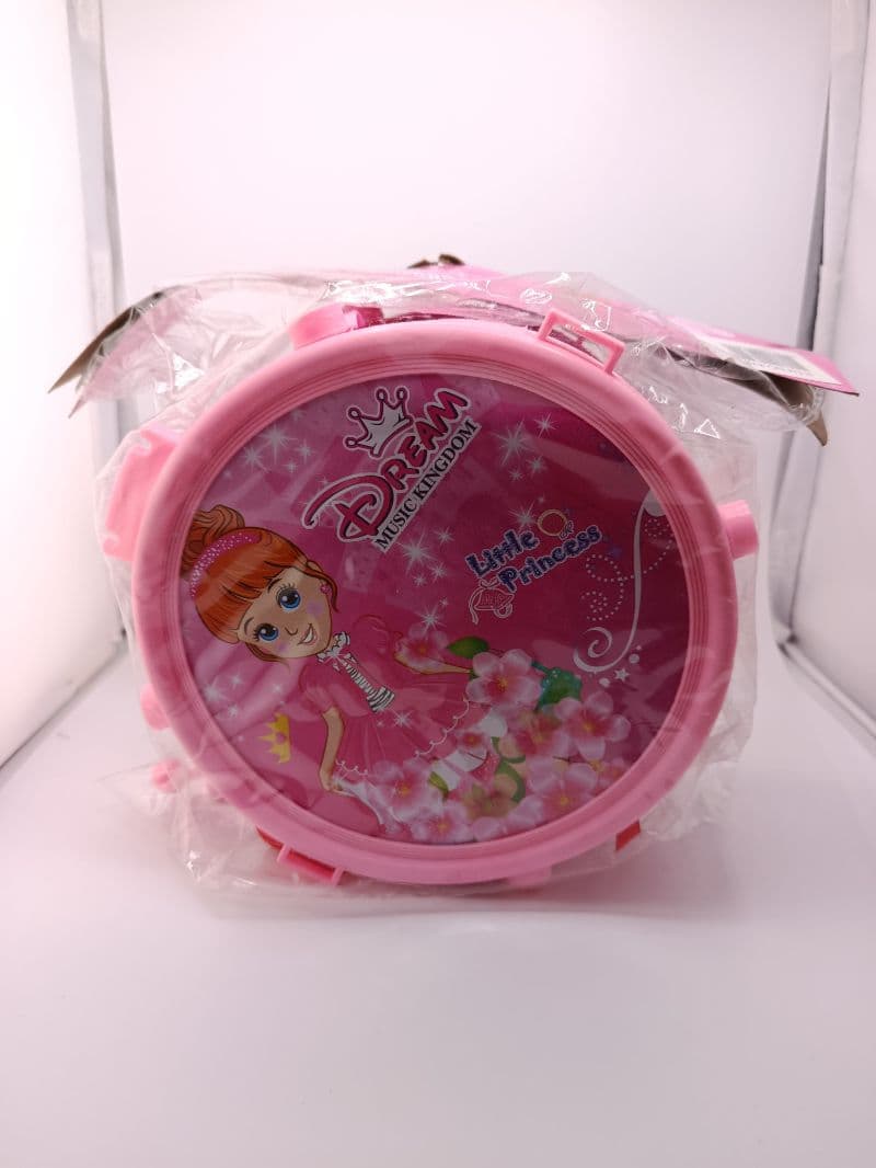 Tambor de juguete decorado para niños