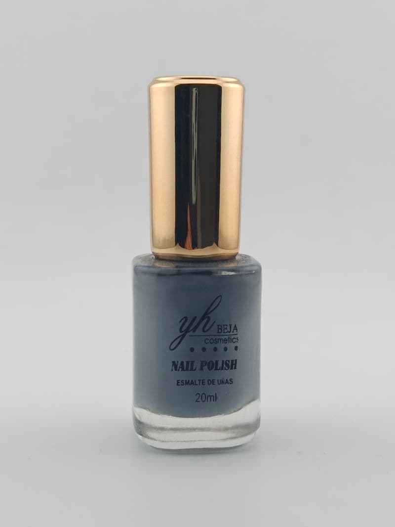 Esmalte de uñas YH Beja Cosmetics 20 ml gris azulado