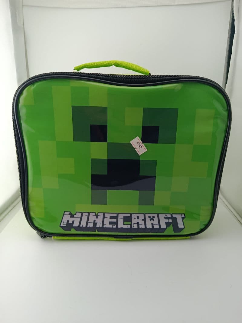 Lonchera Infantil de Minecraft con Diseño de Creeper