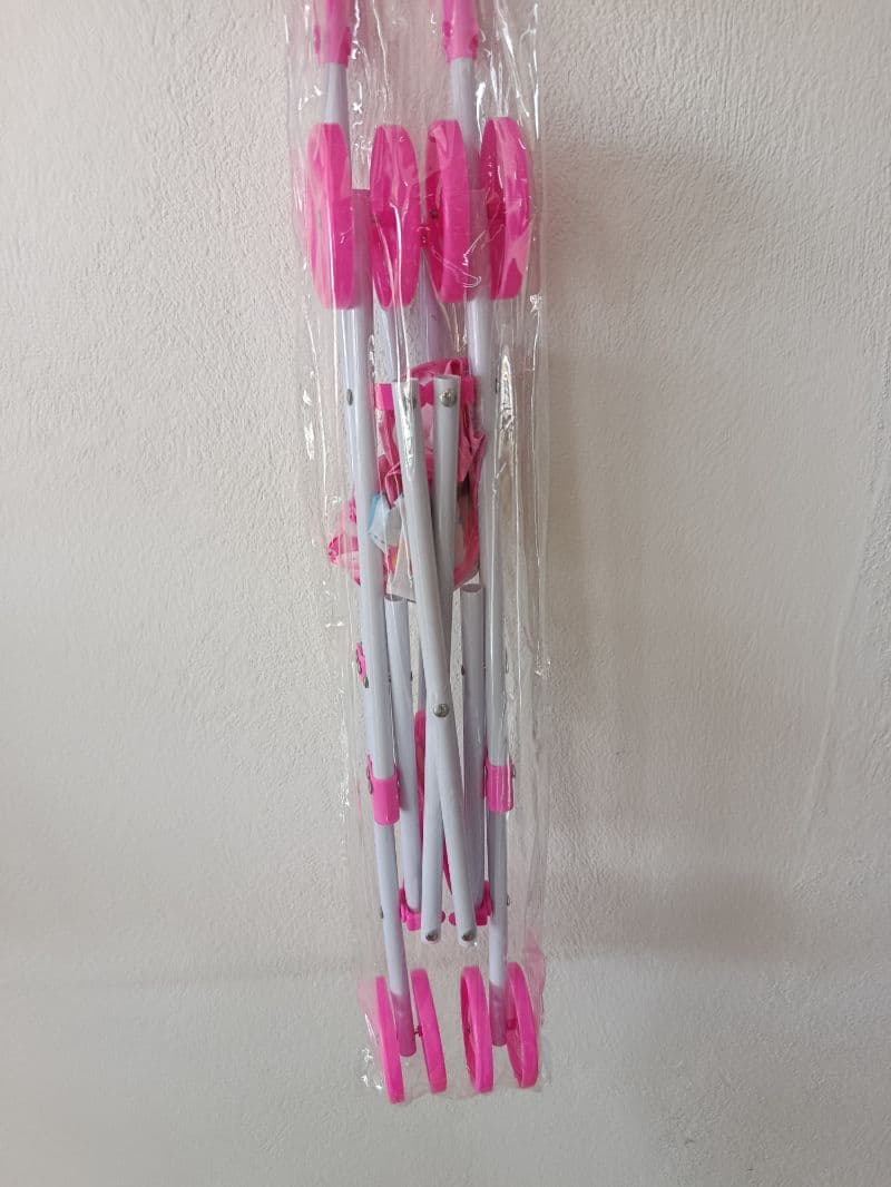 Cochecito de juguete plegable para muñecas