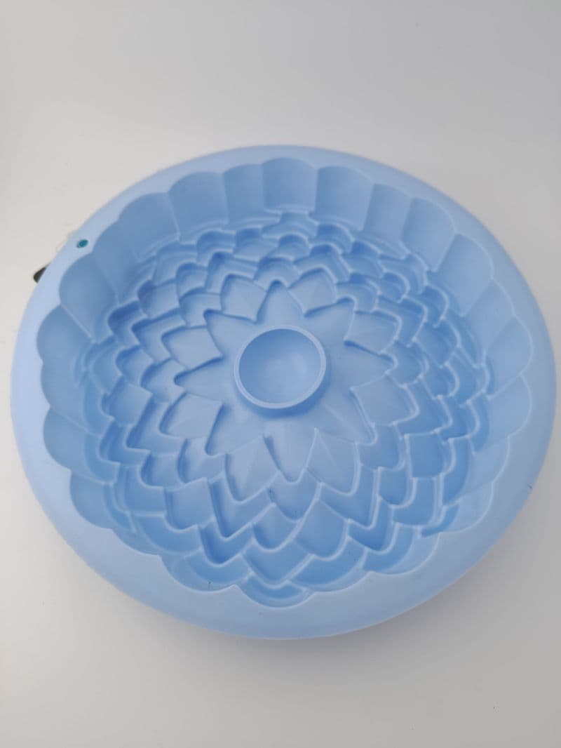 Molde de silicón redondo para repostería de 23 cm