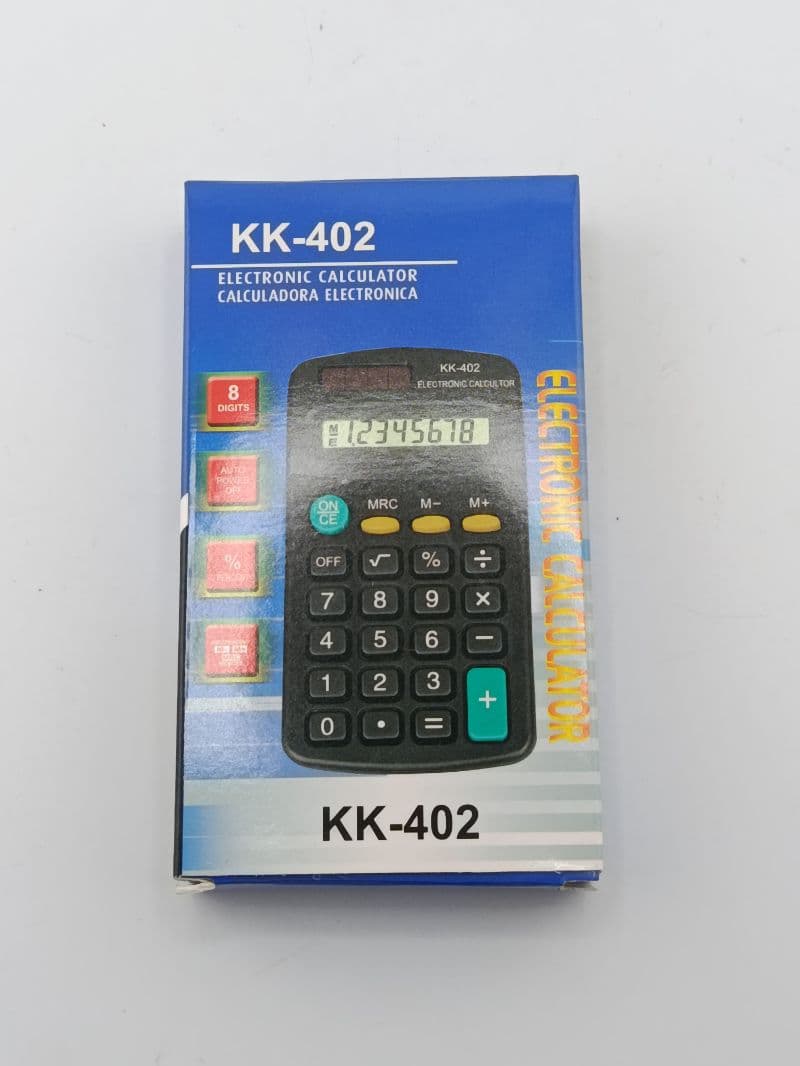 Calculadora electrónica de 8 dígitos KK-402
