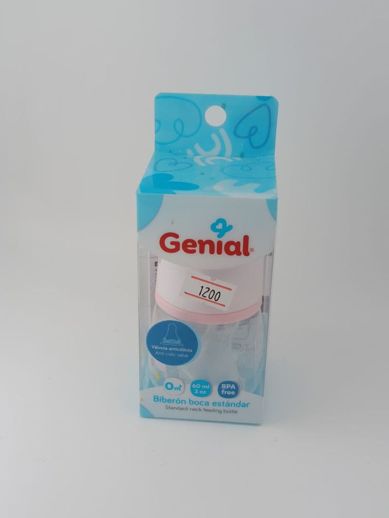 Chupón para Bebé Genial de Boca Estándar 2 oz