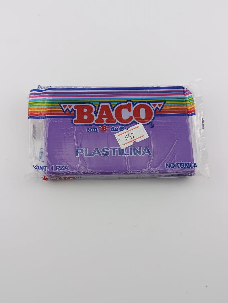 Plastilina Baco marqueta color violeta