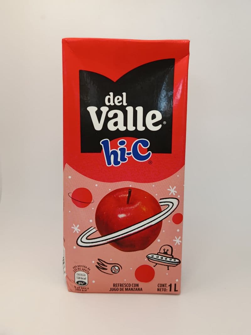 Refresco Del Valle Hi-C Sabor Manzana 1 L