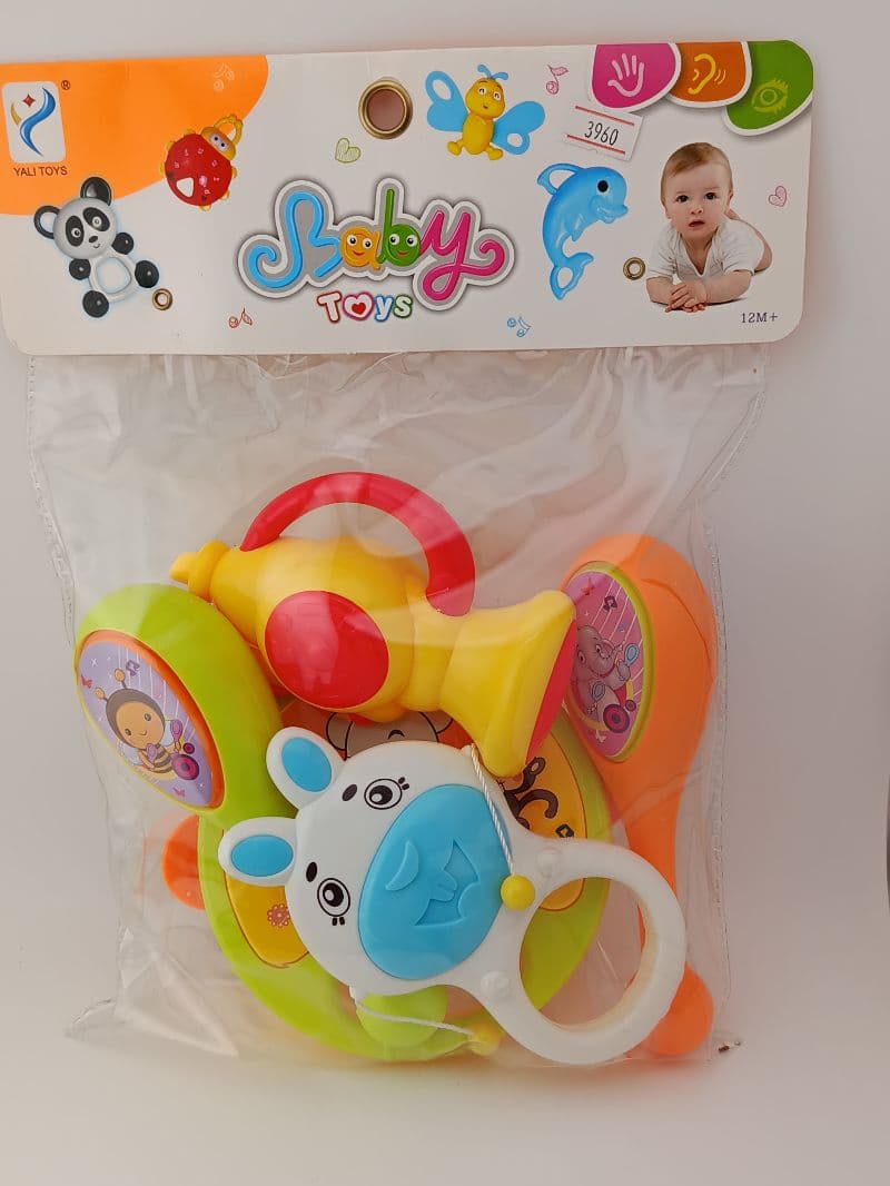 Set de juguetes con sonido para bebé