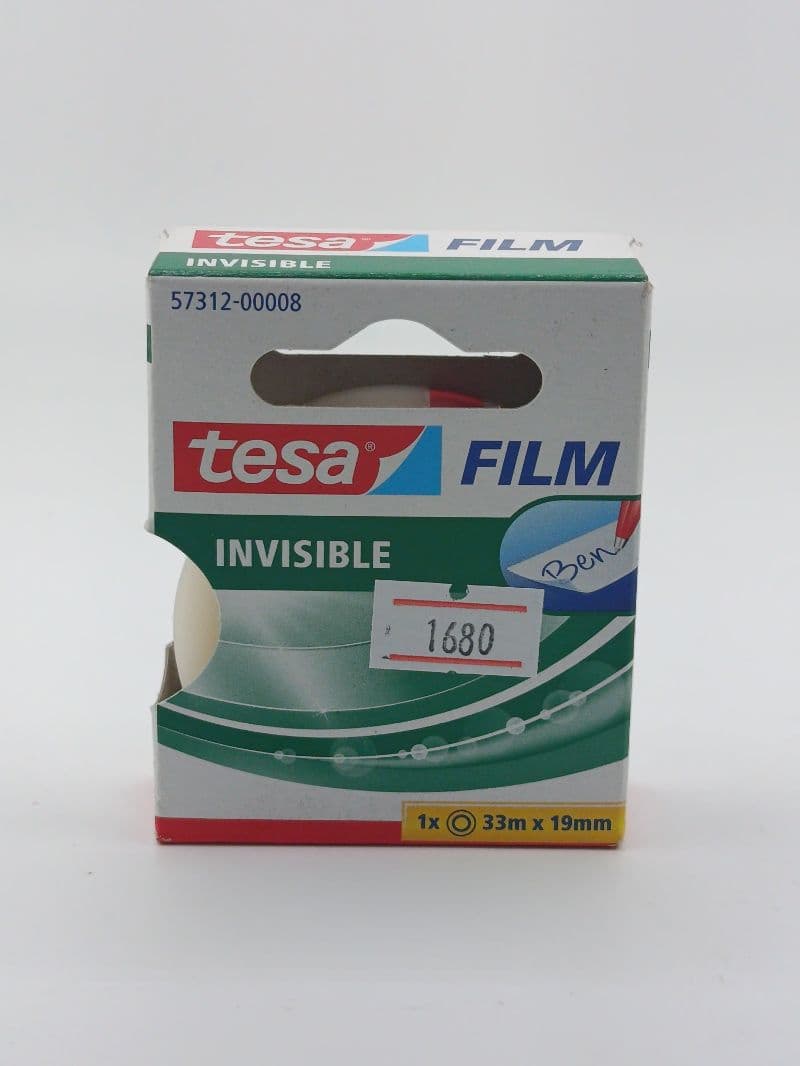 Cinta adhesiva Tesa Film Invisible 33 m x 19 mm