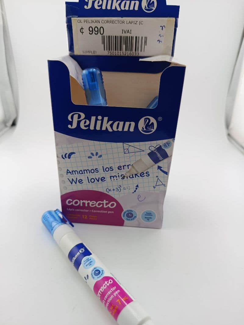 Lápiz corrector Pelikan Correcto 7 ml