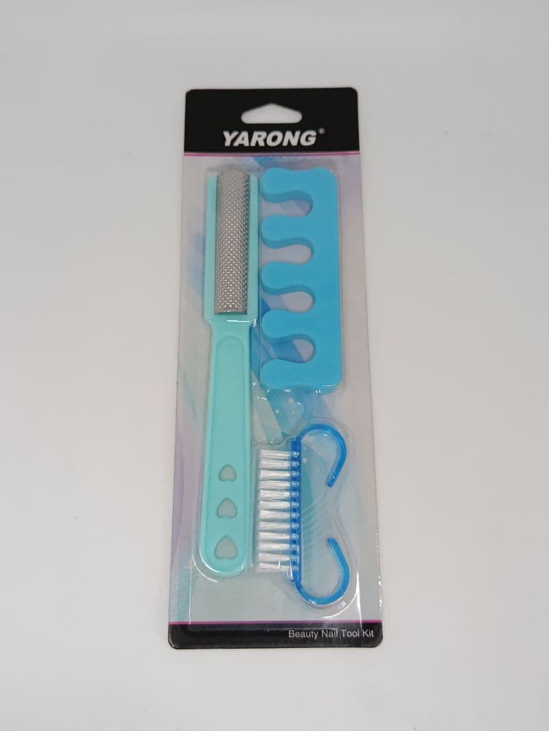 Set de Manicura y Pedicura de 3 Piezas Yarong
