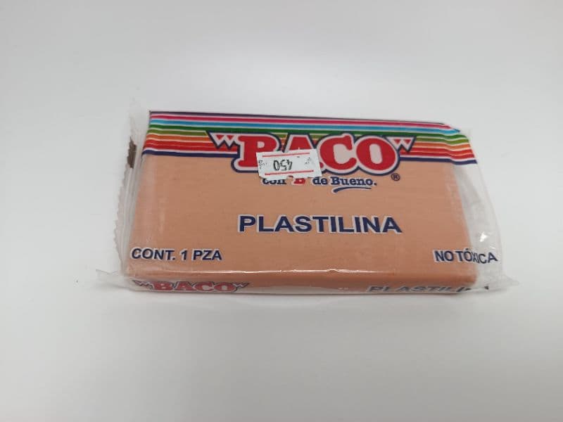 Plastilina Baco en Marqueta Color Piel