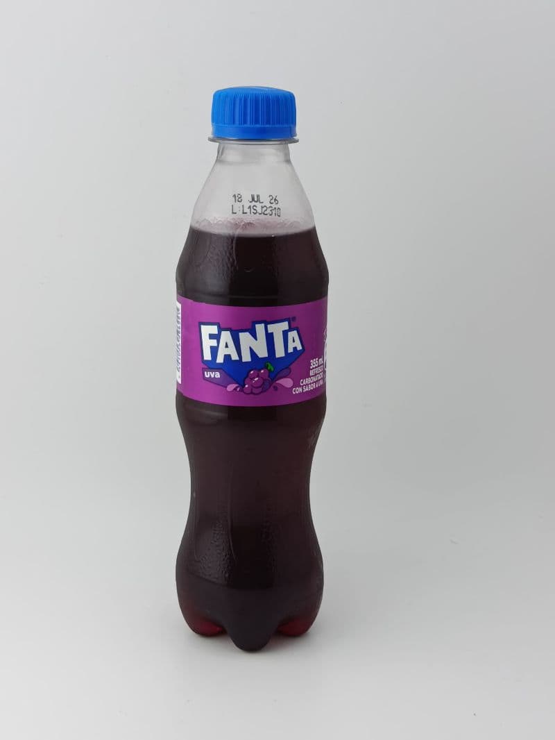 Fanta uva 355 ml — paquete de 12 unidades