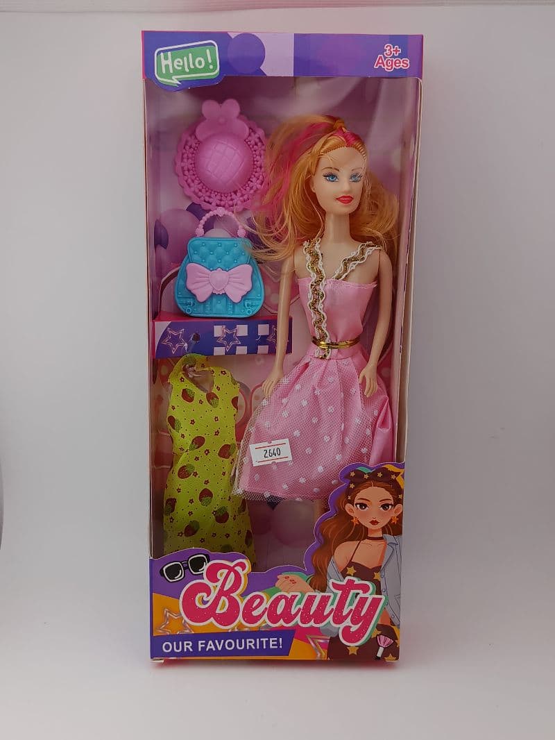 Muñeca Plástica de Juguete Beauty con Accesorios