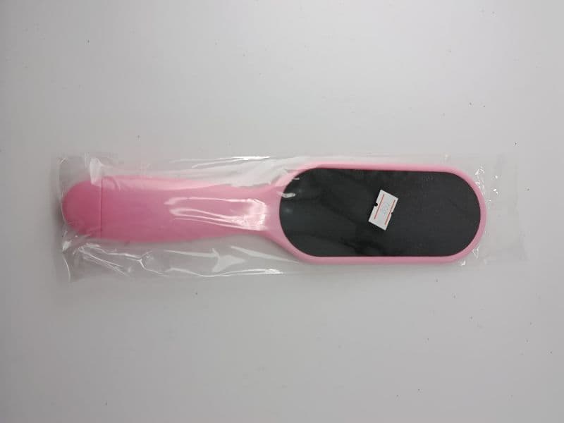 Lima para pies con agarradera plástica