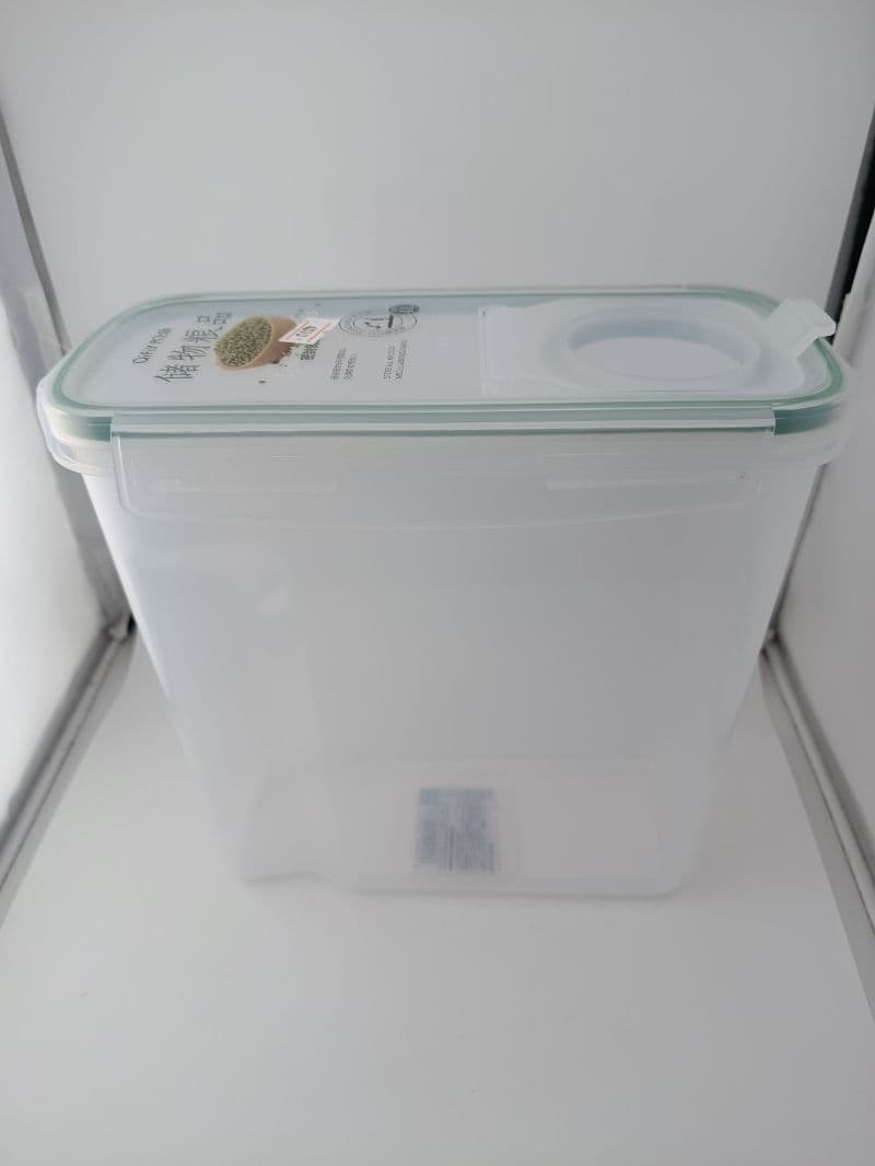 Recipiente de Plástico para Alimentos de 4 Litros (24 x 11 cm)