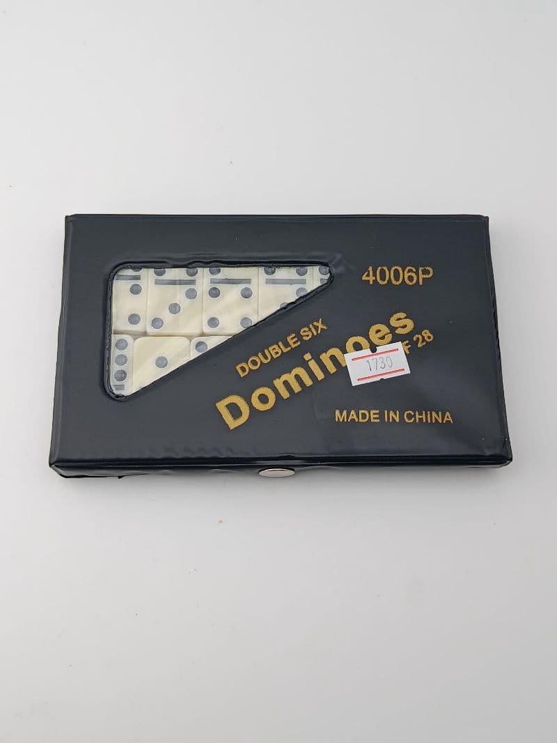 Juego de Dominó Double Six 15x9 cm