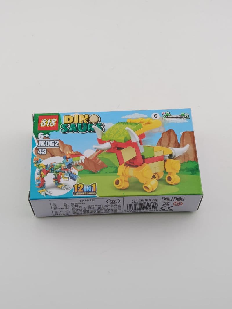 Rompecabezas 3D de dinosaurios — 42 piezas para niños desde 6 años