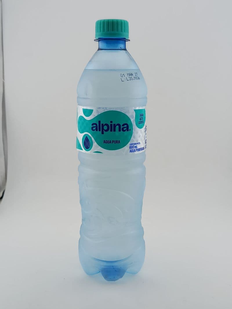 Agua Purificada Alpina 600 ml