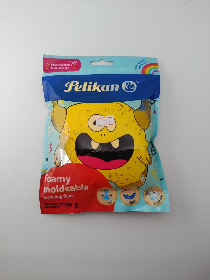 Foamy Moldeable Pelikan Amarillo 50 g