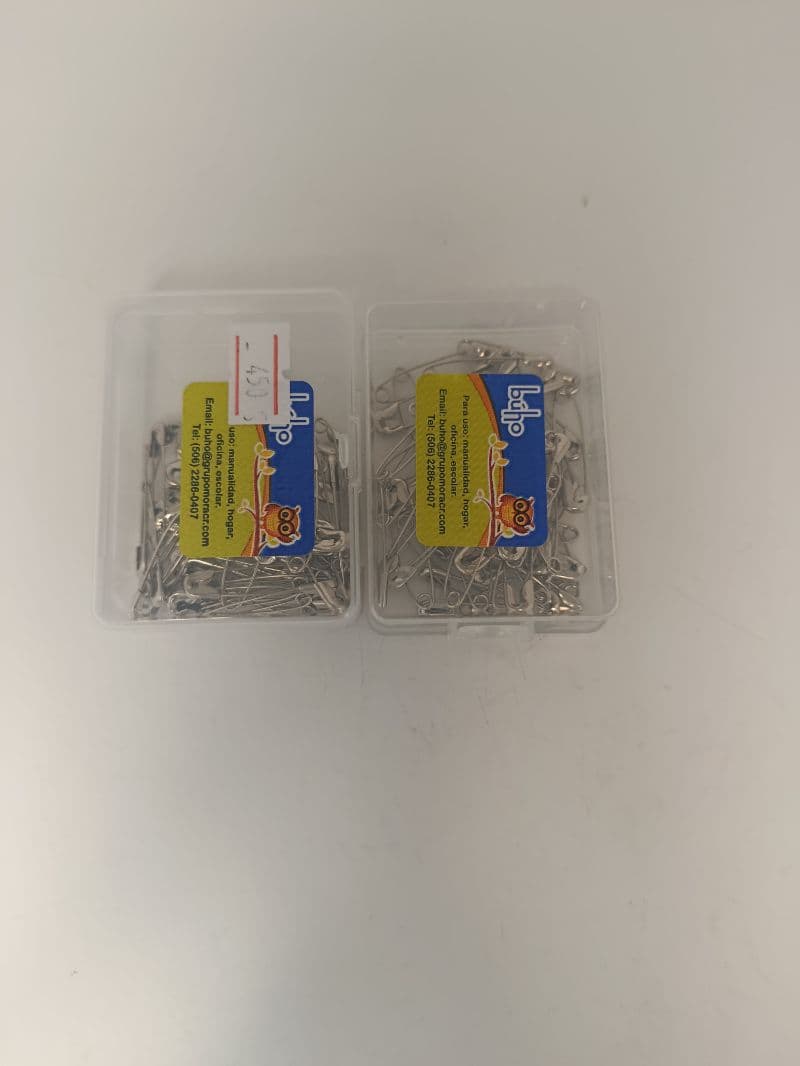 Gacillas Búho Plateadas Grandes en Caja Plástica