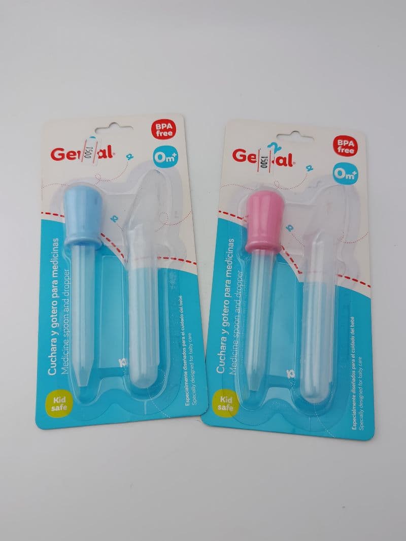 Cuchara y gotero para medicina Genial
