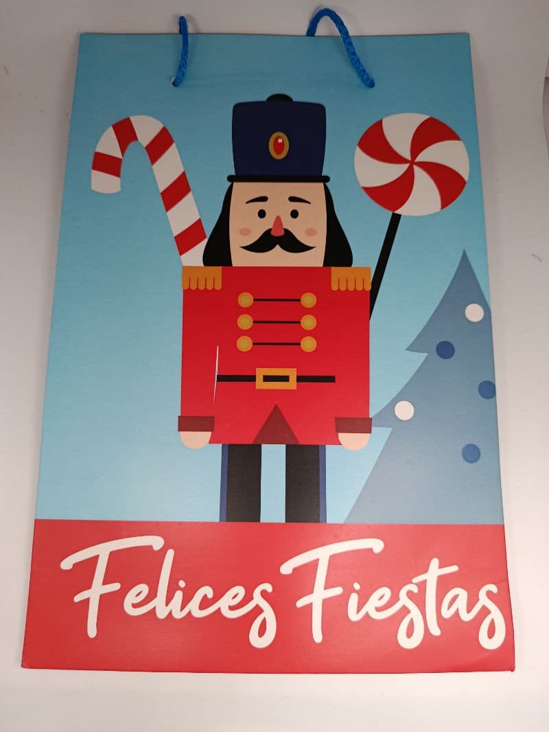 Bolsa de regalo grande de Cascanueces