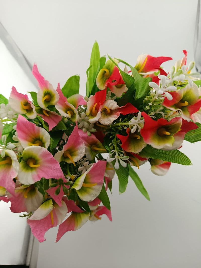 Ramo de flores artificiales, 10 tallos