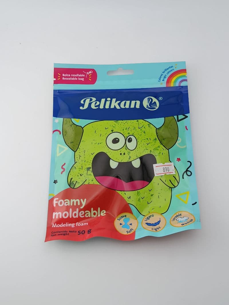 Foamy Moldeable Pelikan Verde 50 g