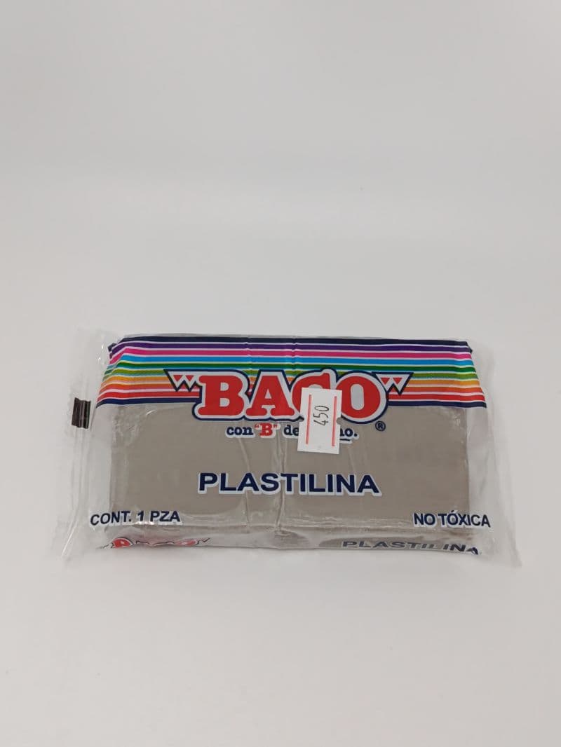 Plastilina Gris en Marqueta Baco (1 pieza)