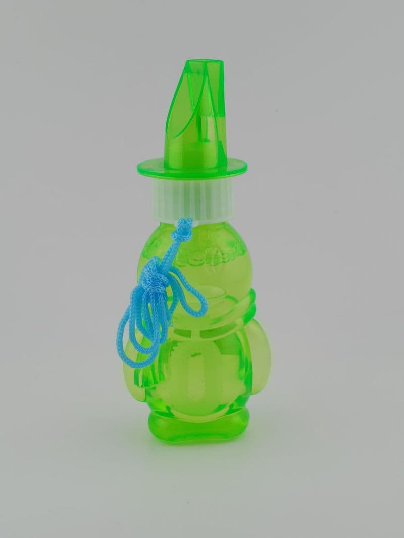 Juguete frasco de burbujas con forma de muñeco, unidad