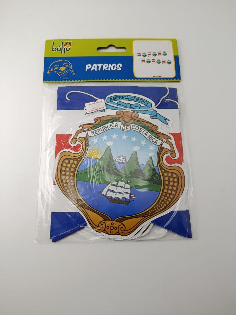 Guirnalda Patria con Escudo de Costa Rica