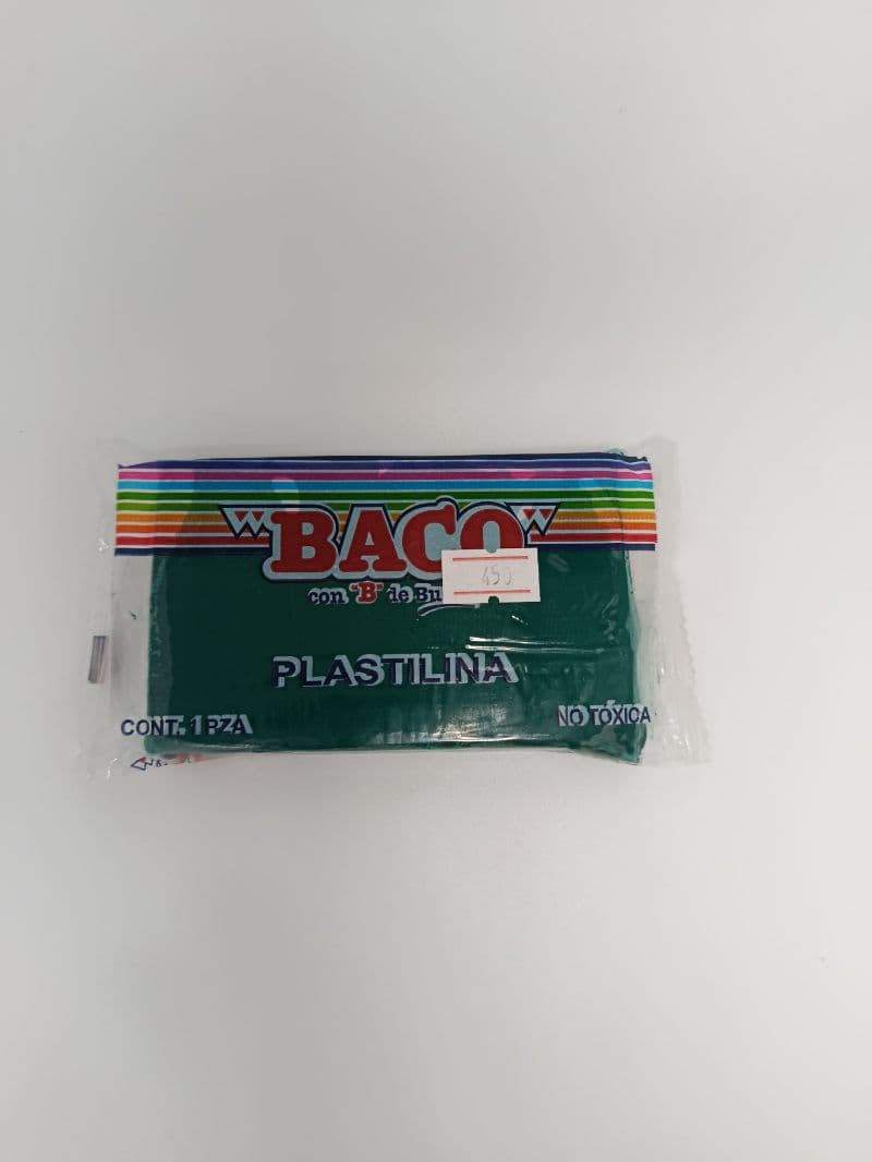 Plastilina Baco Marqueta Verde