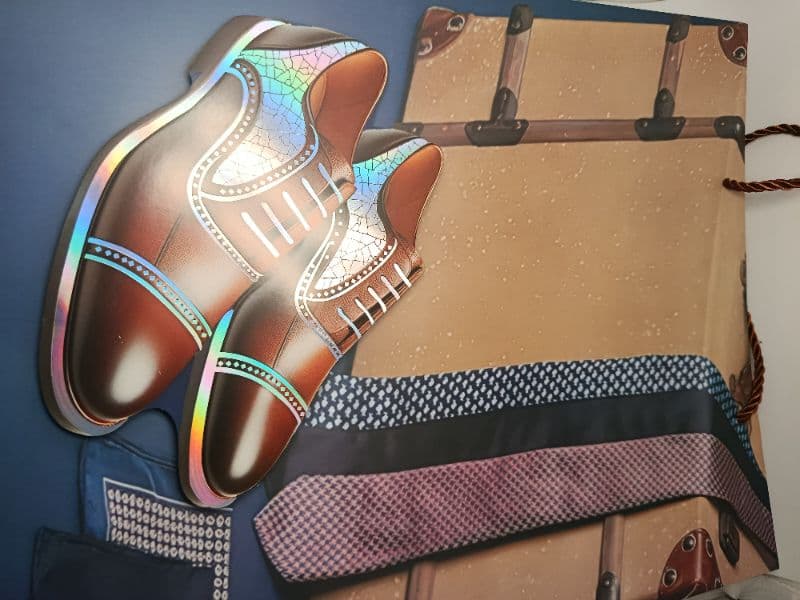 Bolsa de regalo para hombre 30 x 40 x 12 cm