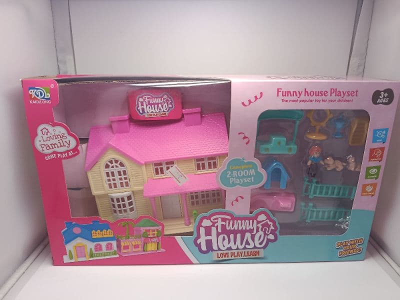 Set de Juguete Casita de Muñecas Funny House