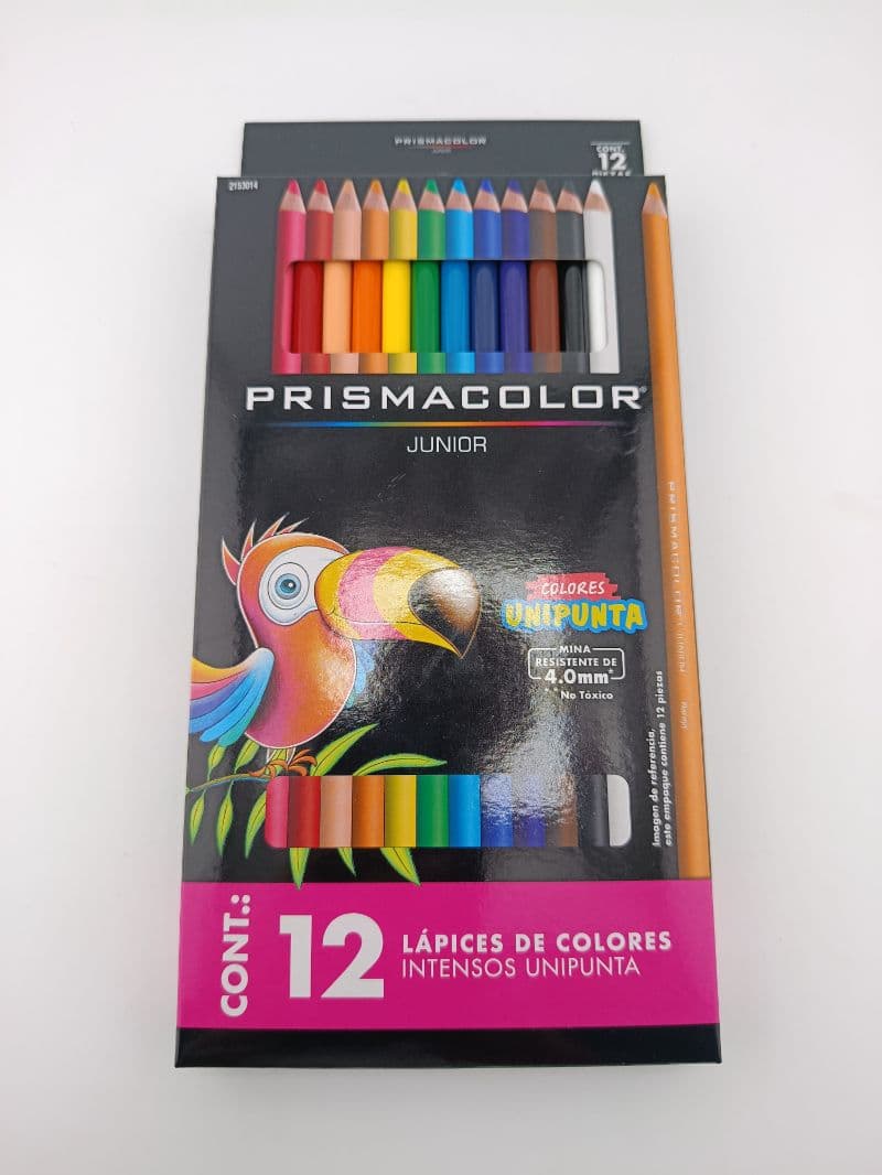 Lápices de colores Prismacolor Junior Unipunta (12 unidades)