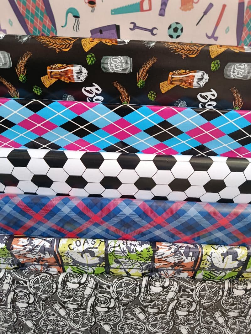 Papel de Regalo para Hombre de 75x51 cm