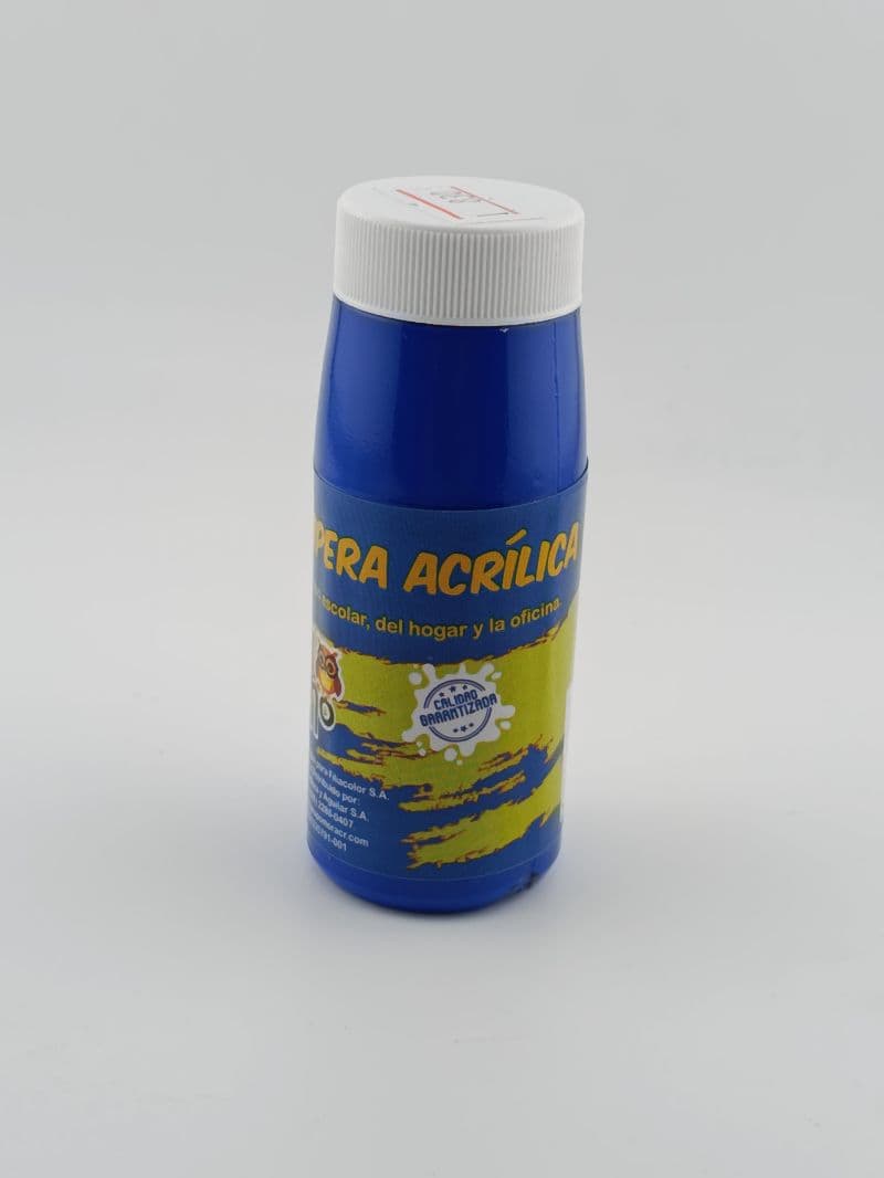 Témpera acrílica Búho azul 65 ml