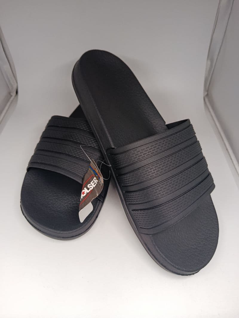 Sandalias tipo faja para hombre Molser color negro