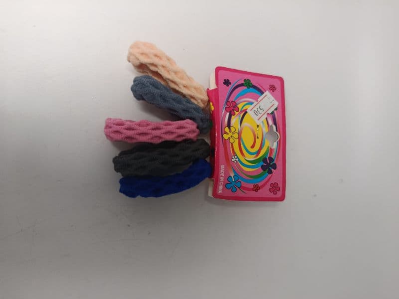 Colas de tela para el cabello, 5 piezas