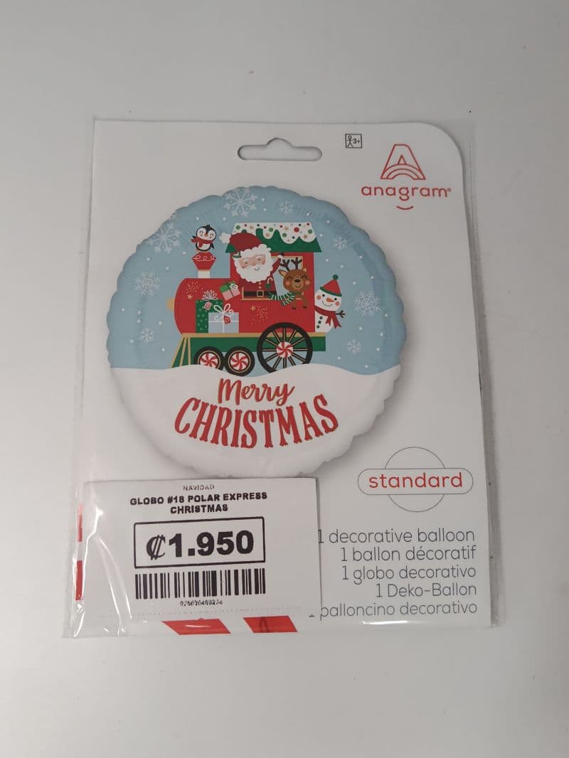 Globo Navideño Polar Express #18