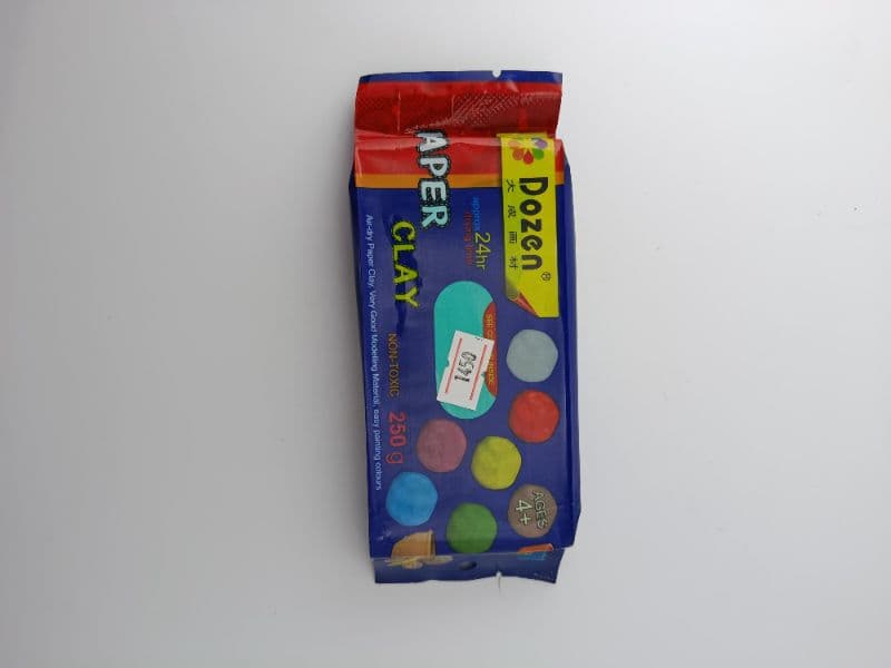 Masa Moldeable de Papel Dozen Color Verde, 250 g