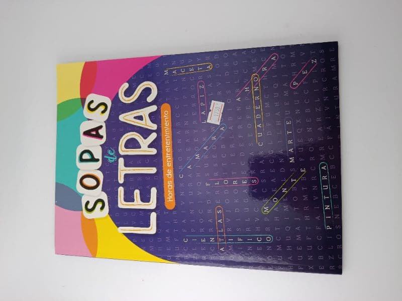 Libro de Sopas de Letras Dreams Art 20x27 cm (80 Páginas)