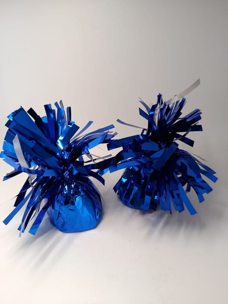 Pesa decorativa para globos color azul