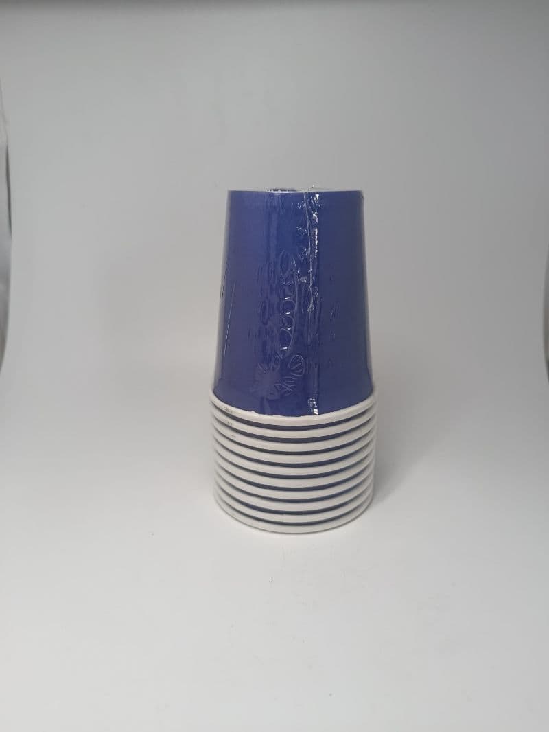 Vasos Desechables Color Azul