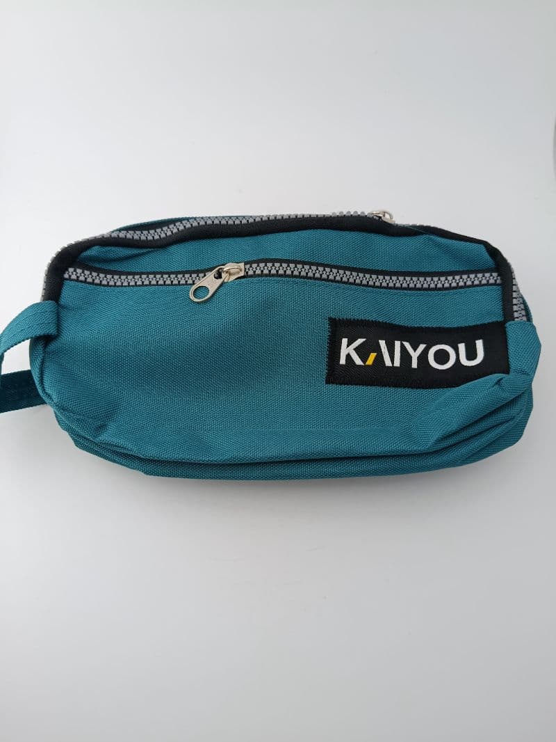 Cartuchera de tela con 3 bolsillos Kaiyou