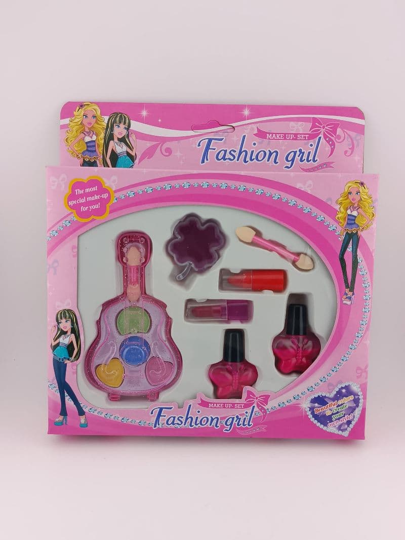 Set de maquillaje de juguete Fashion Girl para niñas