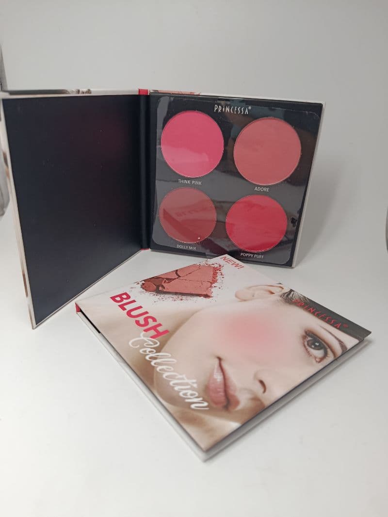 Paleta de Rubores Princessa Blush Collection 4 Tonos